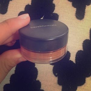 Bare mineral all over or contour face powder
