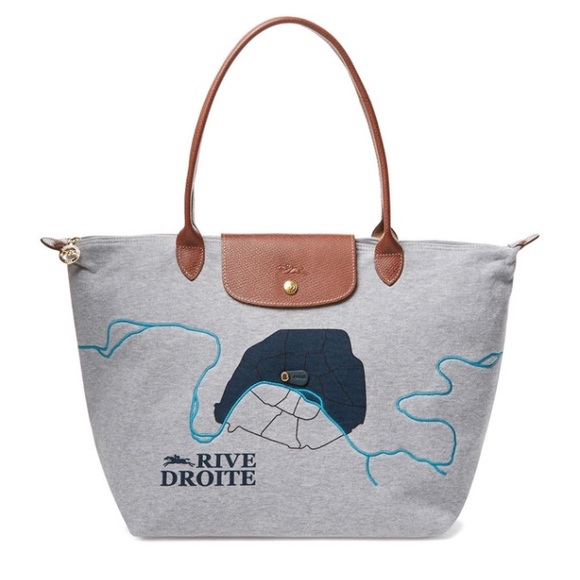 Longchamp Handbags - Longchamp Le Pliage Rive Droite Rive Gauche tote