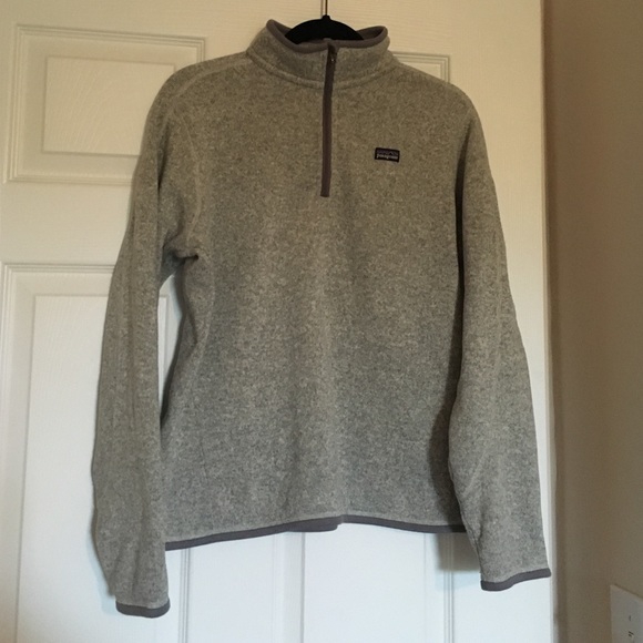 Patagonia Quarter-Zip Better Sweater - Birch White
