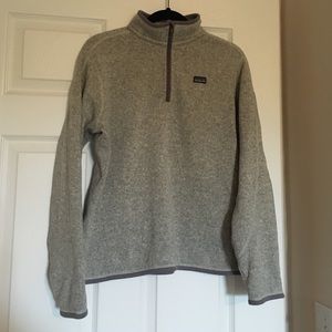 Patagonia Quarter-Zip Better Sweater - Birch White