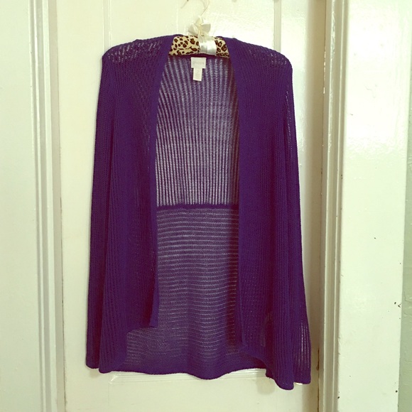 Chico's long cardigan