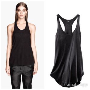 ❌SOLD❌ H&M Black Racerback Tank