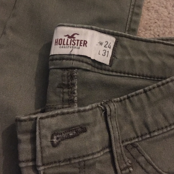 Army Green Skinnies - Picture 2 of 2