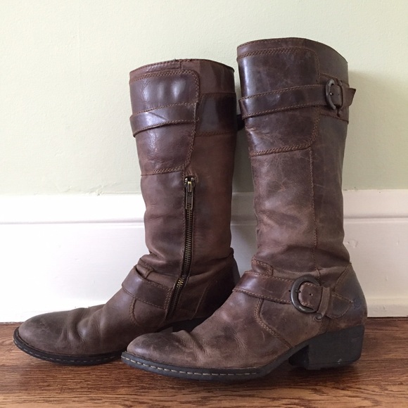 Leather Born boots