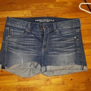 American eagle denim shorts