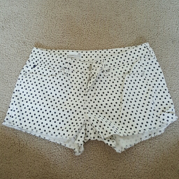 Gap Low Waist Polka Dot Shorts