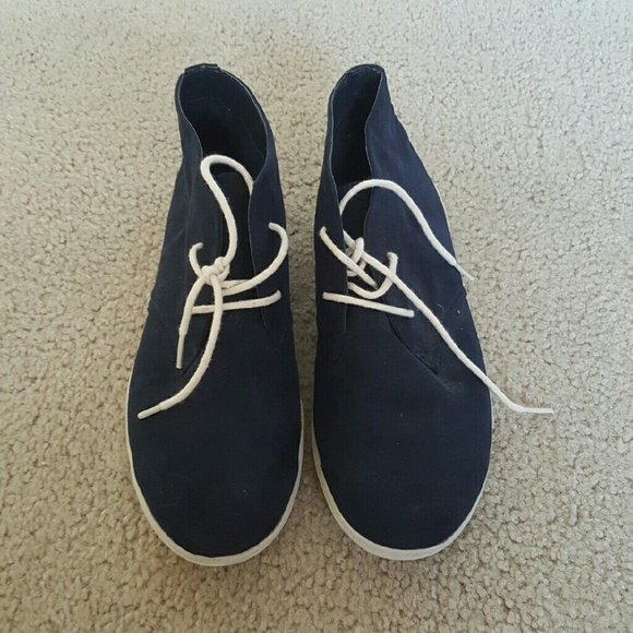 Target Navy Lace up Shoes
