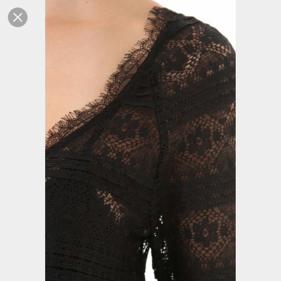 NWT Joie black lace dress - Picture 3 of 4