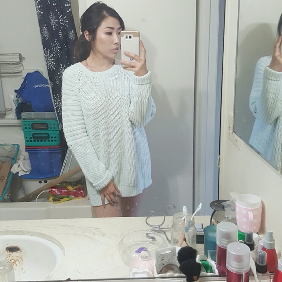 H&M Mint Sweater