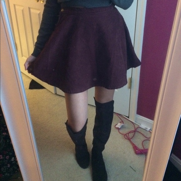 American Apparel Corduroy Skirt