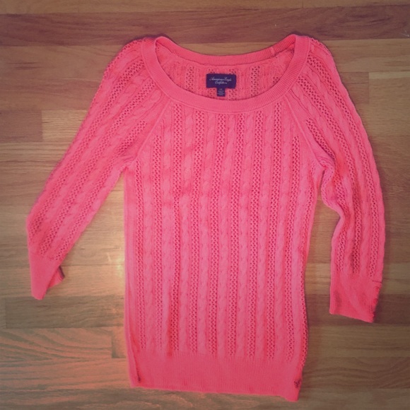American Eagle Salmon Sweater