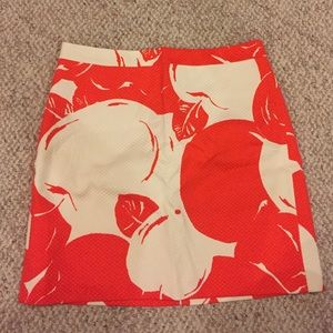 J Crew patterned skirt