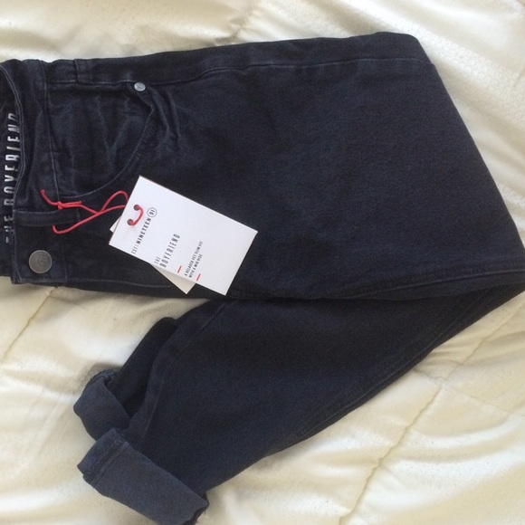 COTTON ON Size 2 Black Boyfriend Jeans