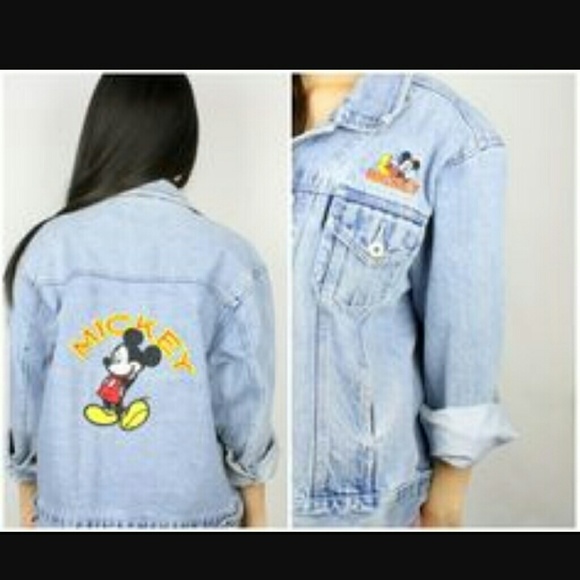 Mickey Mouse denim jacket