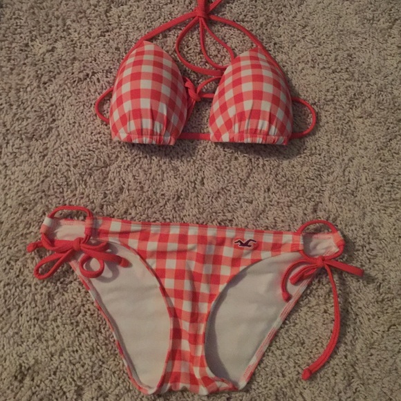 Hollister plaid bikini