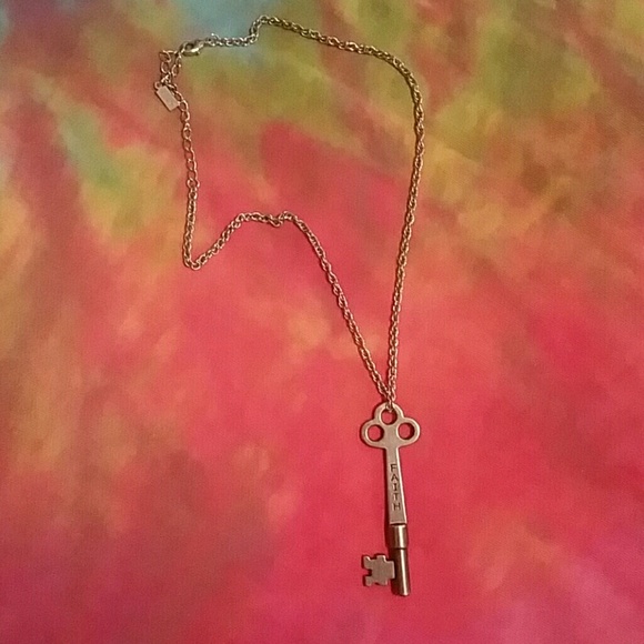 Skeleton key necklace