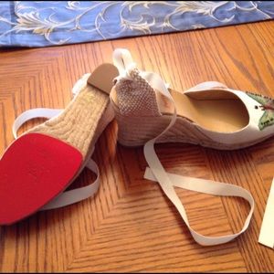 New Christian Louboutin Tie Espadrille 1 day sale