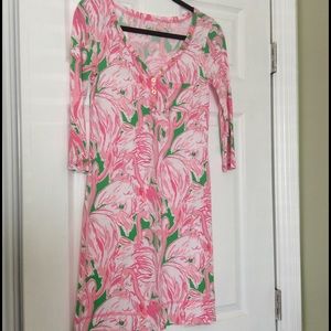 Lilly Pulitzer Pink Colony Palmetto XS