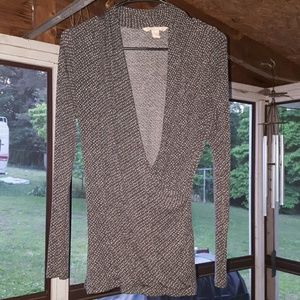 Banana Republic wrap shirt