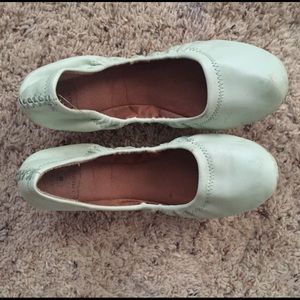 **LUCKY brand** mint ballet flats