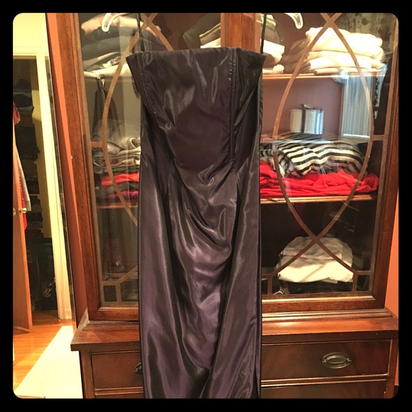 Jessica McLintock purple formal dress