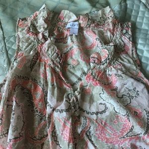 Loft cotton sleeveless top