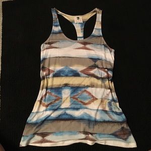 Quiksilver racerback tank top