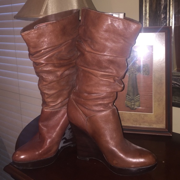 Jessica Simpson wedge boots