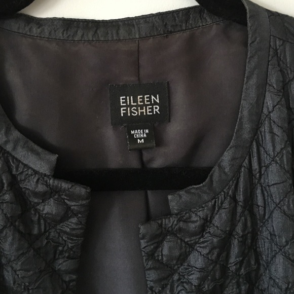 Eileen Fisher Blazer (100% Silk) - Picture 2 of 3