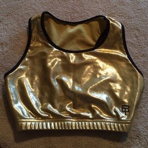 Metallic Sports Bra