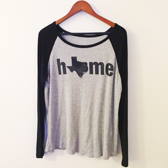 Texas Home baseball t-shirt