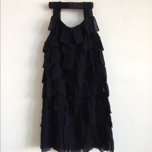 Black flapper dress