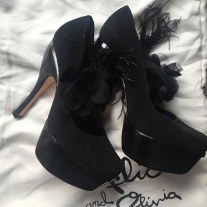 Never worn Alice + Olivia heels