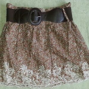 Beautiful floral skirt