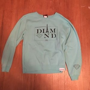 Diamond crew sweater