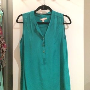 Banana Republic silk sleeveless blouse
