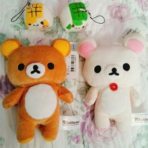 Today Only! Rilakkuma and Korilakkuma plush set