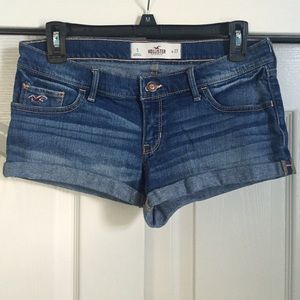 Hollister denim shorts