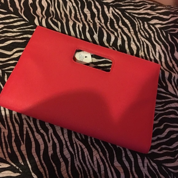 Pink clutch