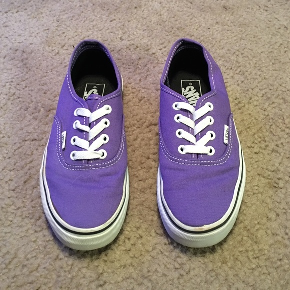 Brand new purple Vans