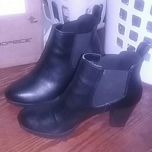 Black booties