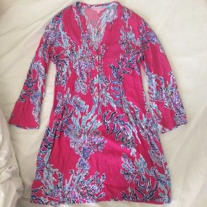 Lilly Pulitzer Pink Samba Tunic dress sz S
