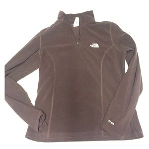Brown north face fleece