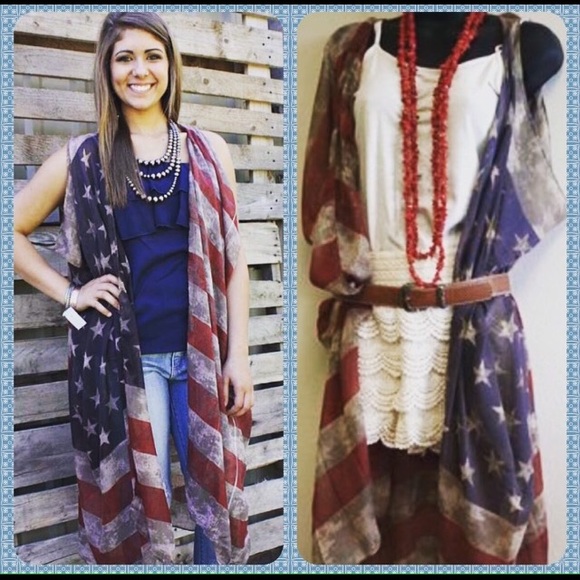 American flag vest - Picture 2 of 2