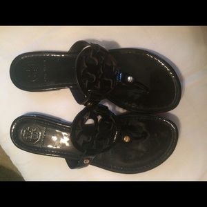 Tory Burch 'miller' flip flop Black