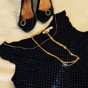 Vintage Inspired Scalloped Tank