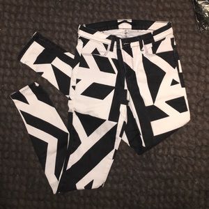 J Brand size 26 printed jeans