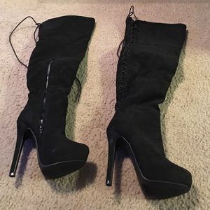 JustFab Knee high boots