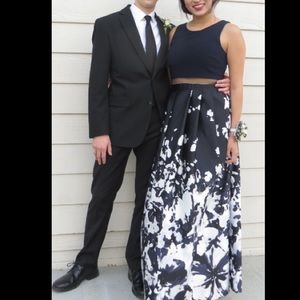 Floral prom dress