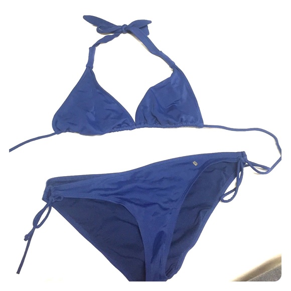 Blue bikini bought from quicksilver store.